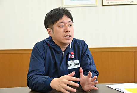 生産本部 西宮プラント設備課 主任 植村 緩樹さま
