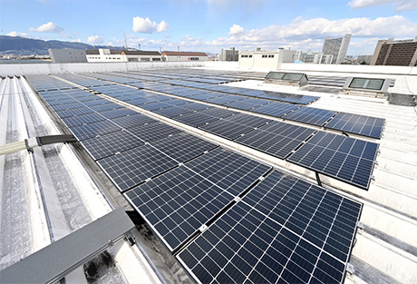 太陽光パネル 285.12kW
