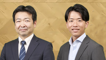 有澤 賢太(左) 千綿 一生(右)