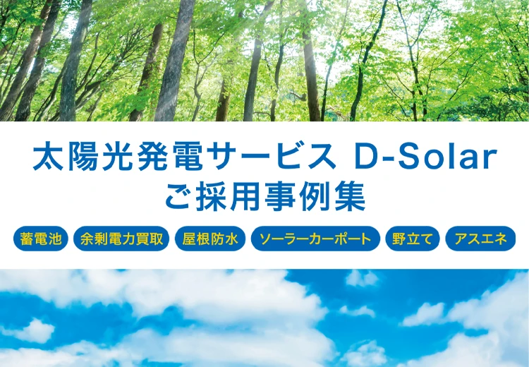 ���z�����d�T�[�r�XD-Solar?���̗p����W