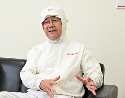 生産本部 次長 蓬莱 広志さま